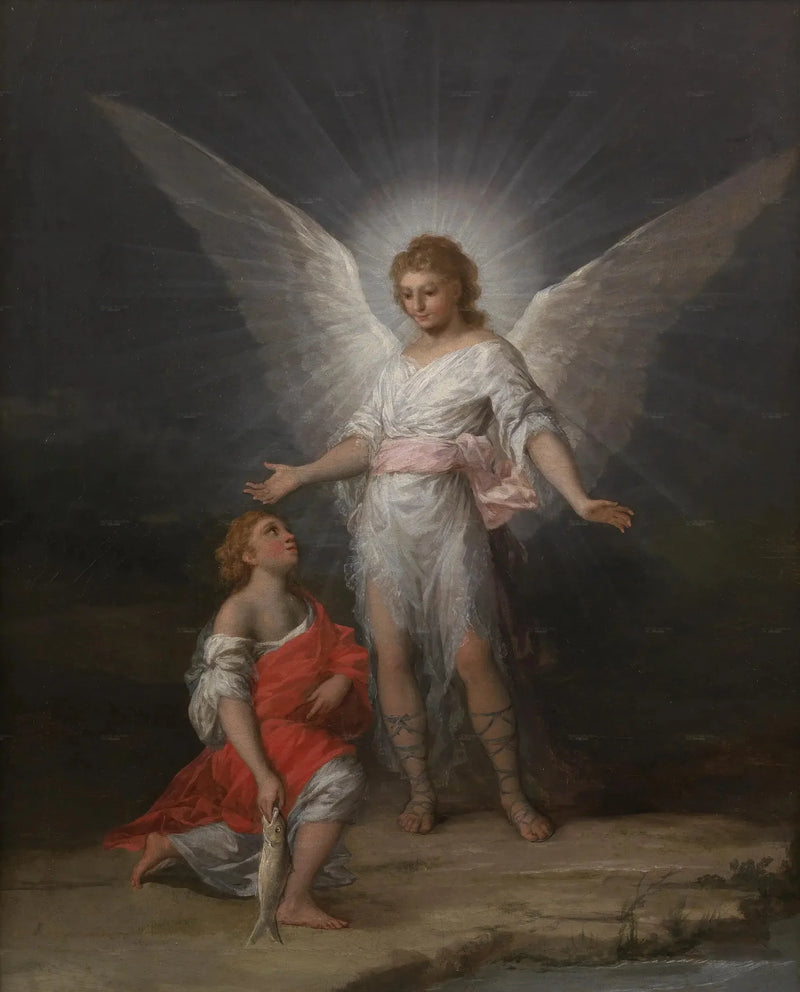 Tobias und der Engel - Francisco de Goya