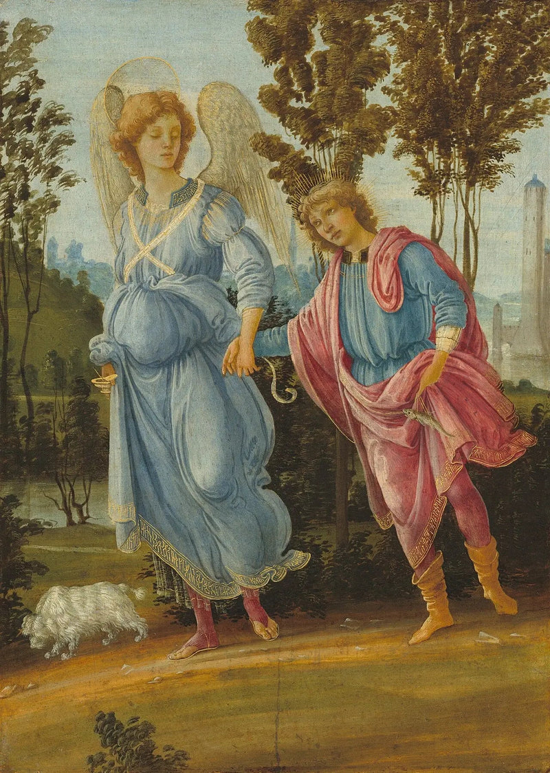 Tobie und der Engel - Filippino Lippi