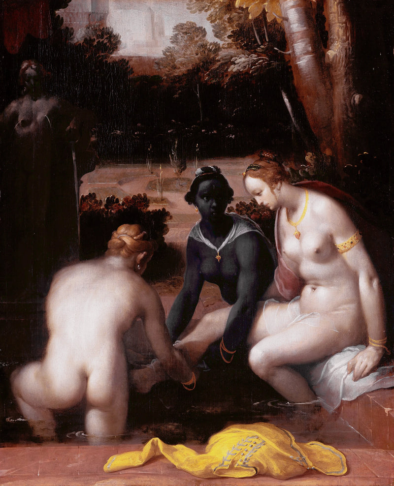 Les toilettes de Bethsabée - Cornelis Cornelisz van Haarlem