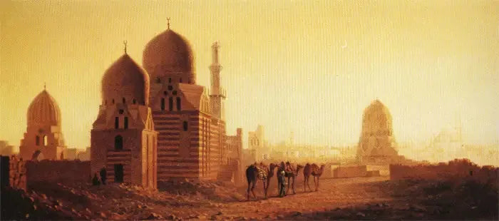Mameluken-Gräber - Sanford Robinson Gifford