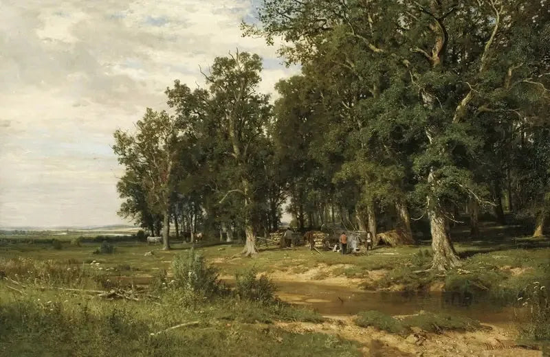 Tonte in einer Eichenwald - Ivan Chichkine
