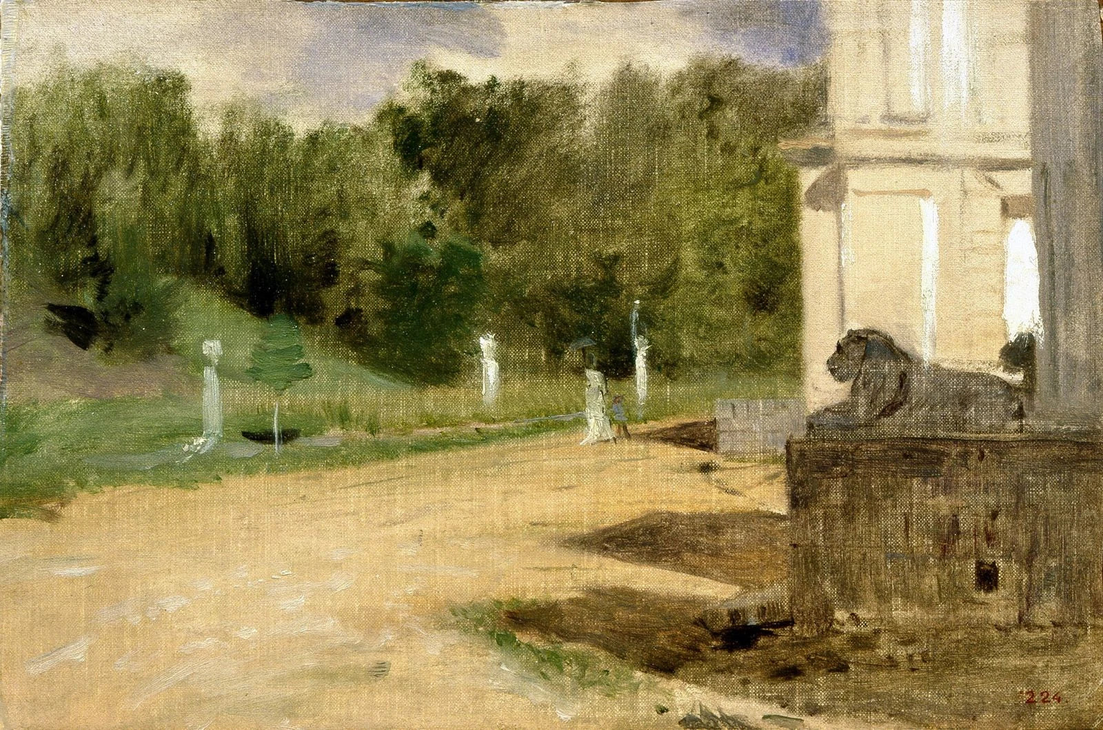 Ostankino, peinture de Isaac Levitan