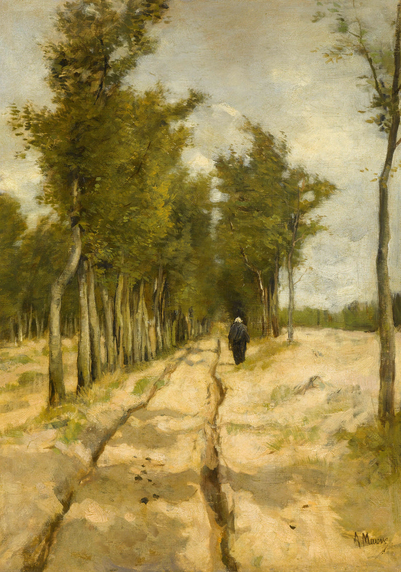 La Torenlaan à Laren - Anton Mauve