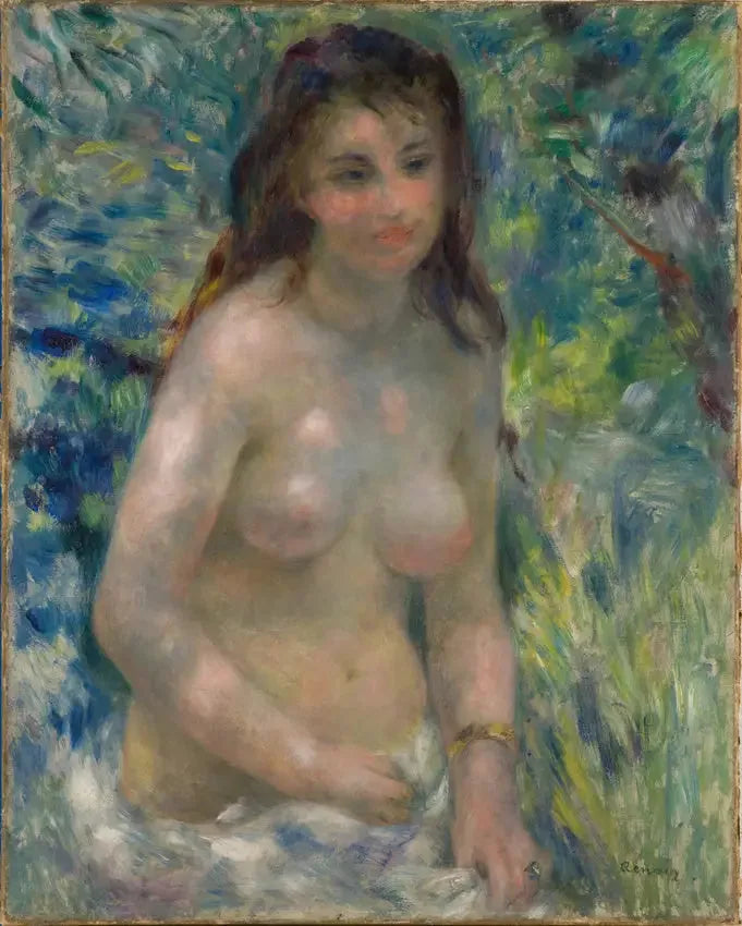 Torso, Lichteffekt - Pierre-Auguste Renoir