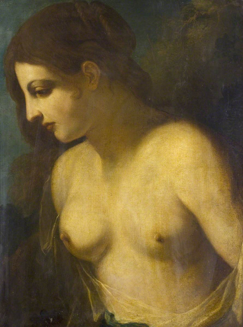 Weiblicher Torso - Guercino