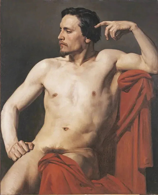 Torso oder Halbfigur gemalt - Bouguereau