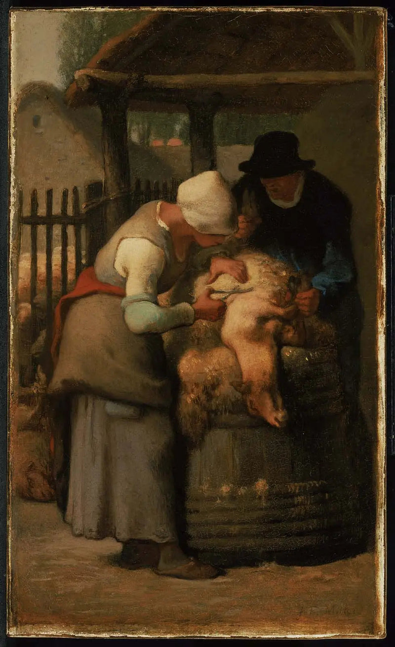 Tote de Schaf - Jean-François Millet