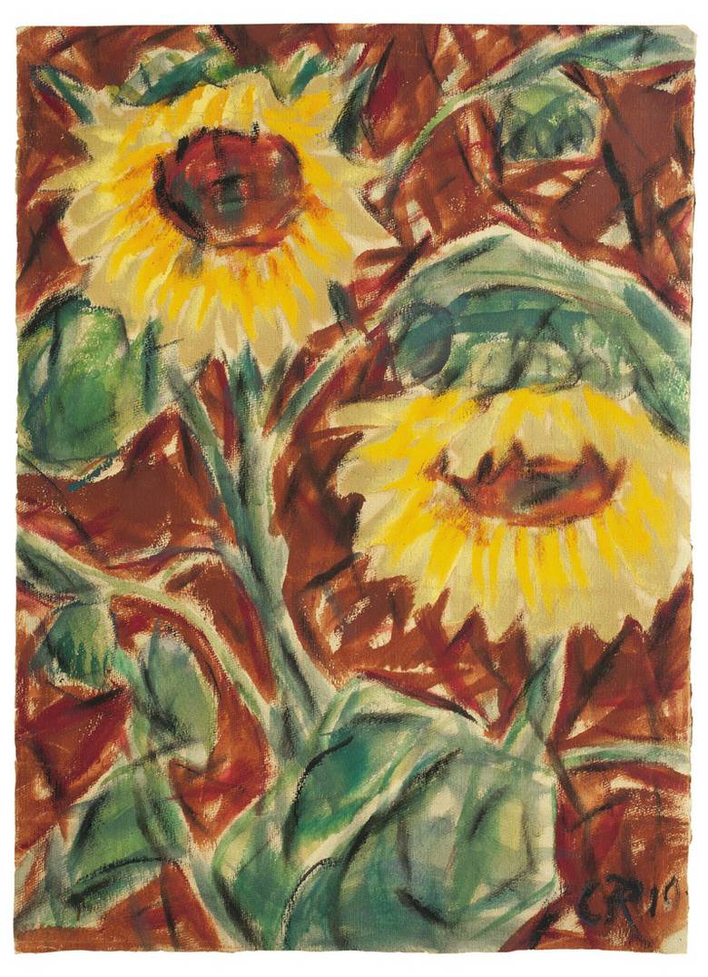 Tournesols, 1919 – Christian Rohlfs