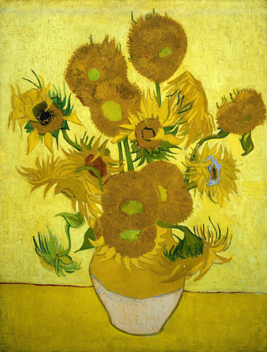 Stillleben: Vase mit fünfzehn Sonnenblumen - Vincent van Gogh