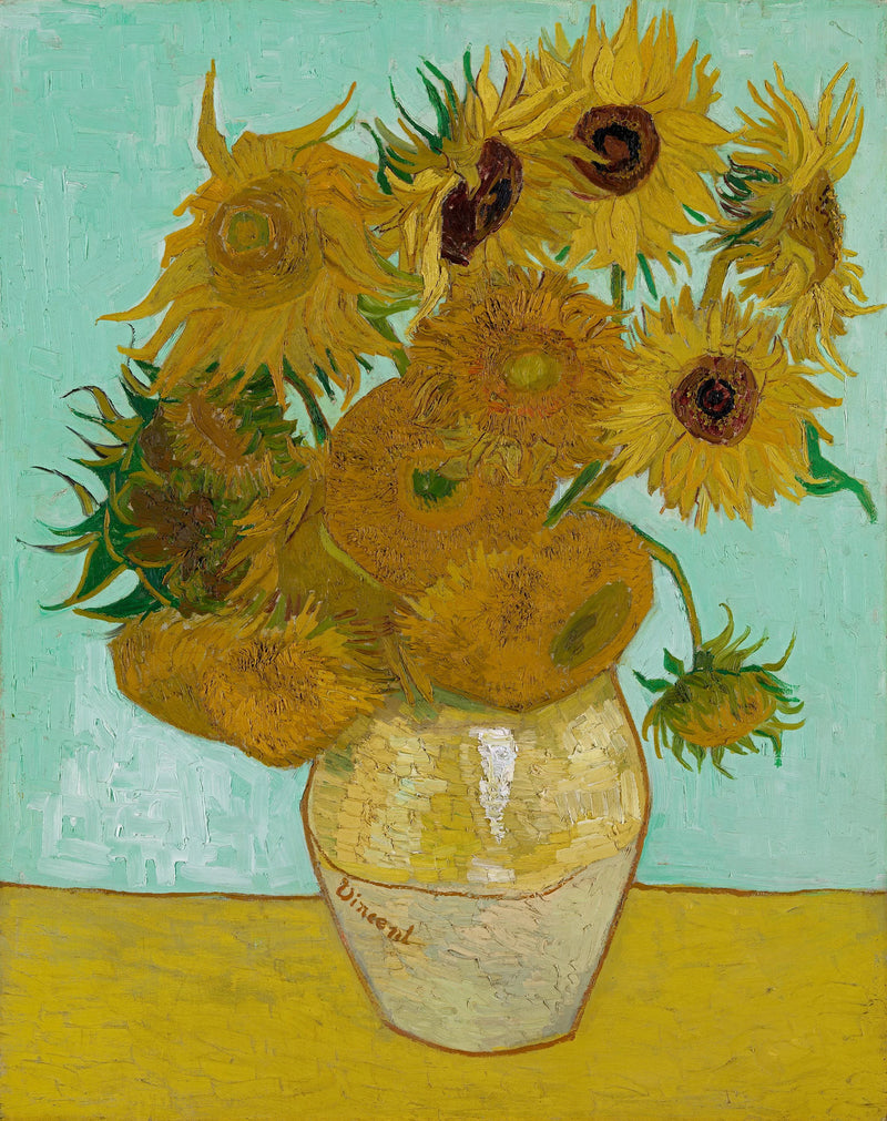 Sonnenblumen (Stillleben: Vase mit zwölf Sonnenblumen) - Vincent van Gogh