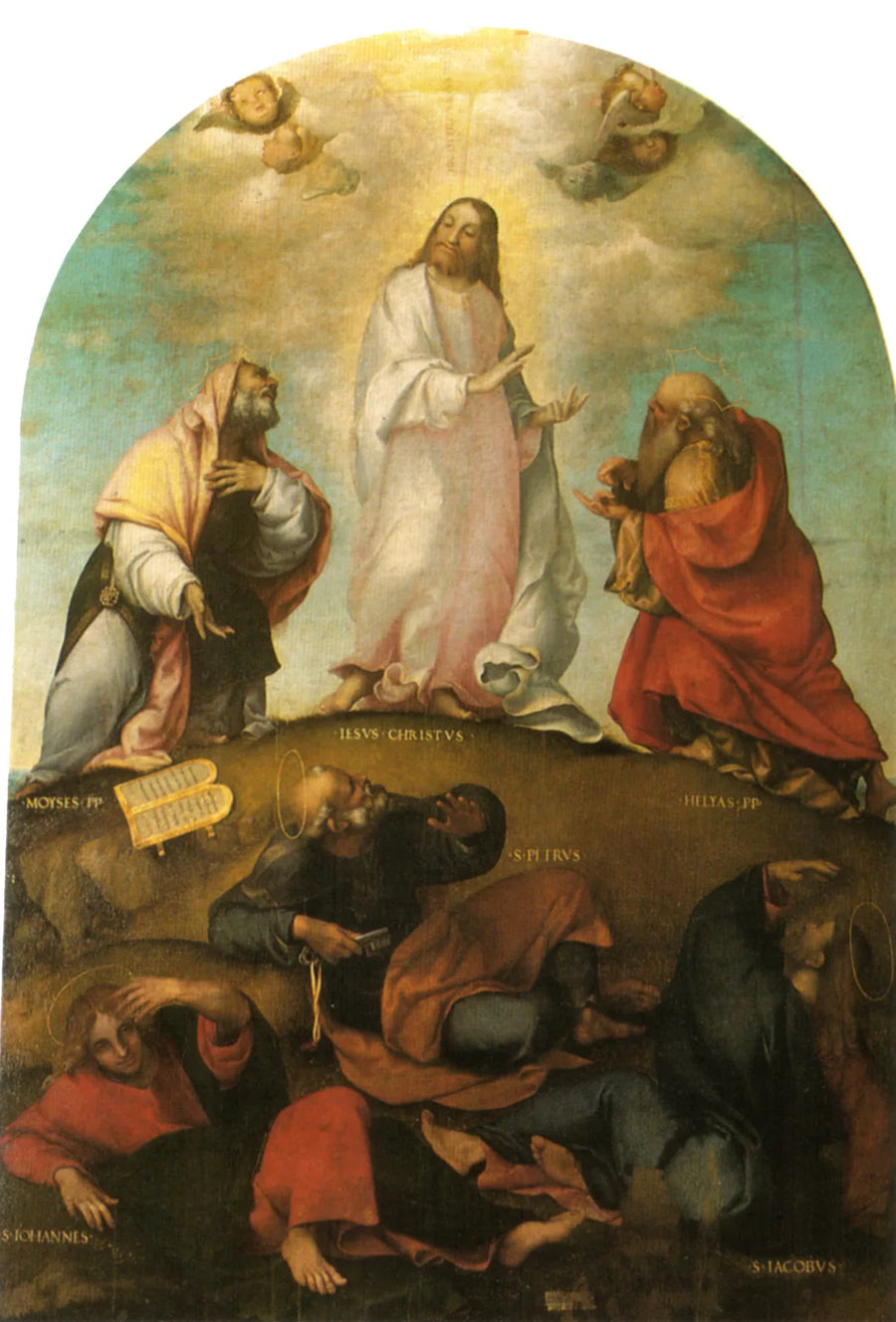 Verklärung Christi - Lorenzo Lotto