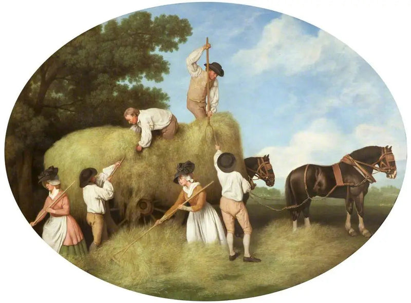 Transport von Heu - George Stubbs