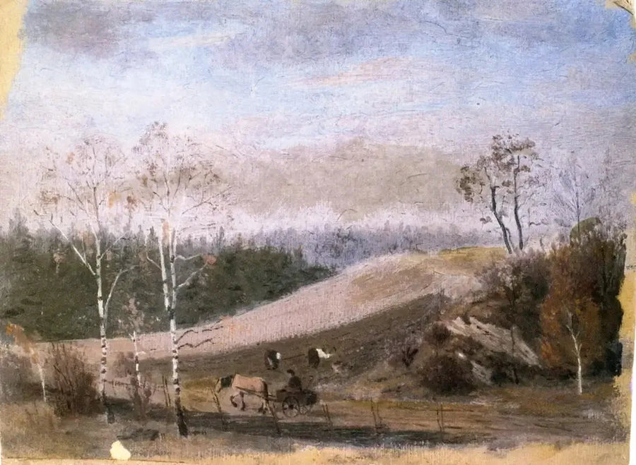Herbstarbeit im Feld - Edvard Munch