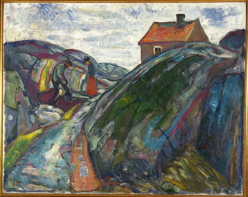 Frühlingarbeit in den Skerries - Edvard Munch