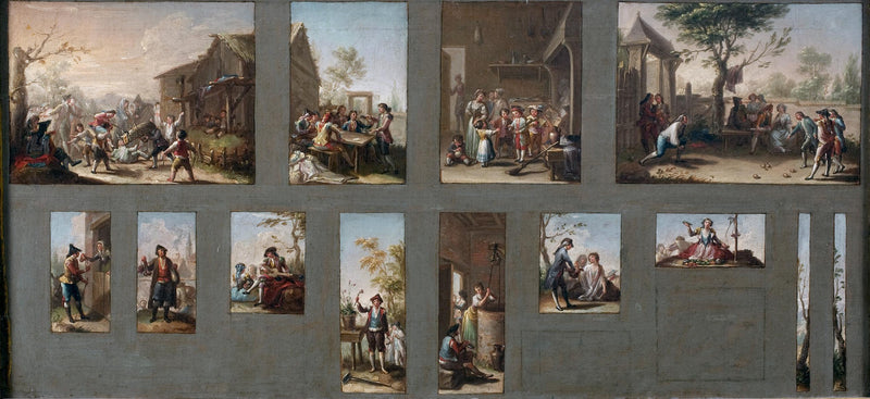 Dreizehn Skizzen für Tapestry Cartoons - Francisco Bayeu