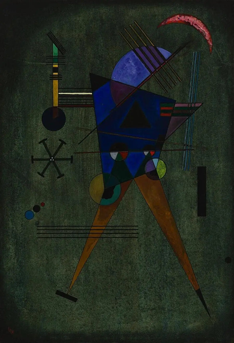 Schwarzes Dreieck - Vassily Kandinsky