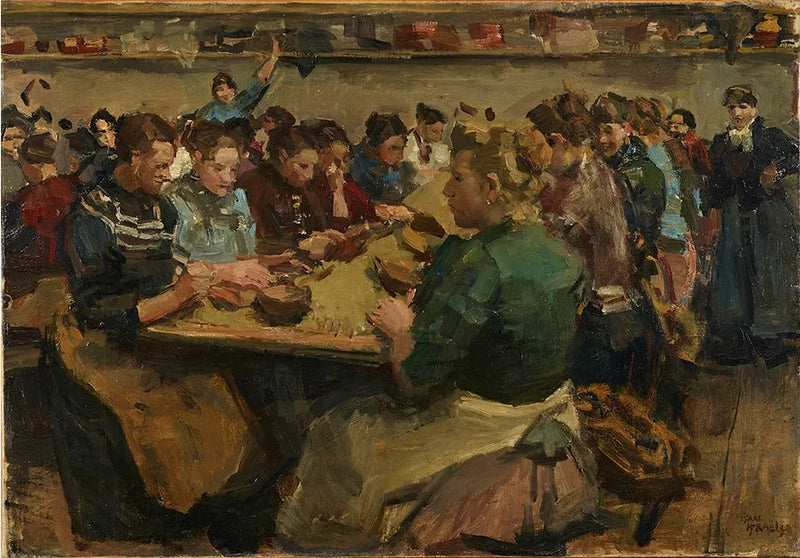 Sortierer im Café – Isaac Israel