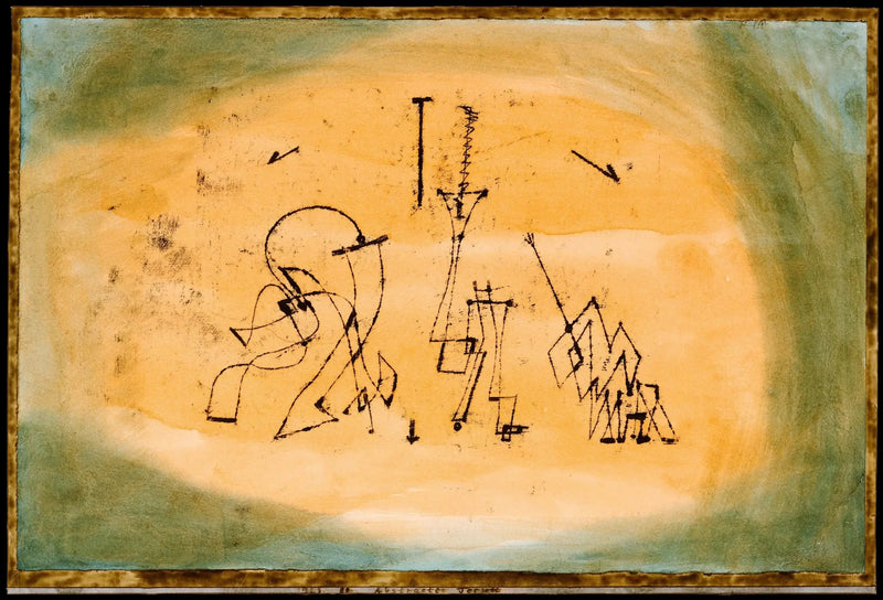 Abstraktes Trio - Paul Klee