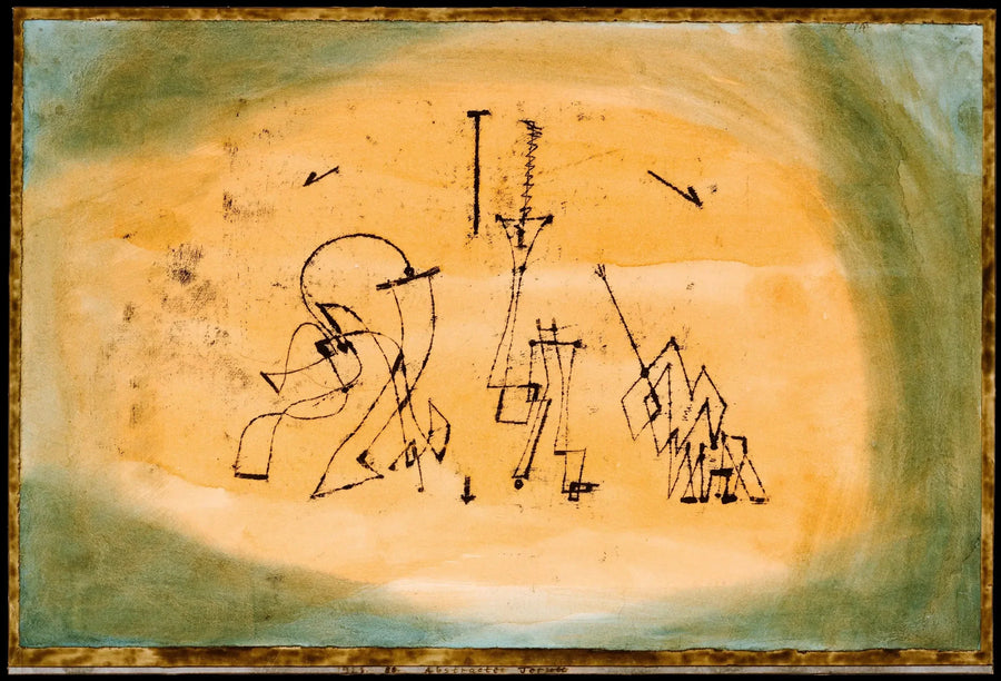 Abstraktes Trio - Paul Klee