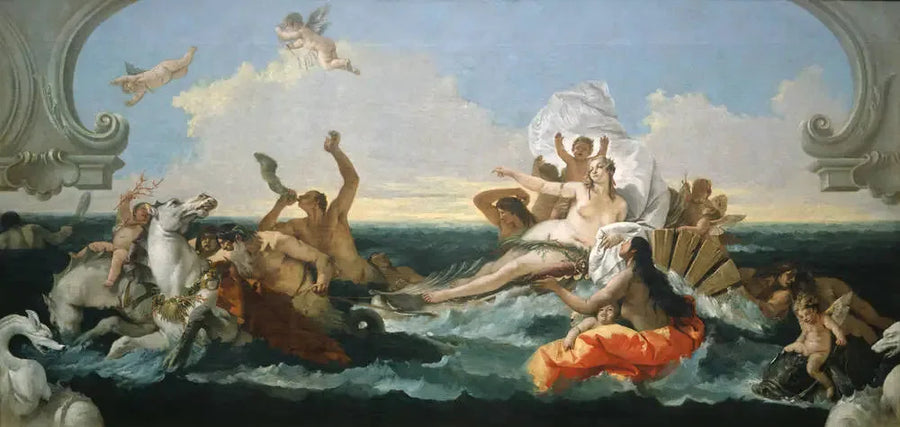 Triumph von Amphitrite - Giovanni Battista Tiepolo