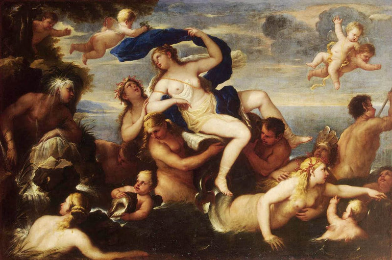 Triumph der Galatea - Luca Giordano