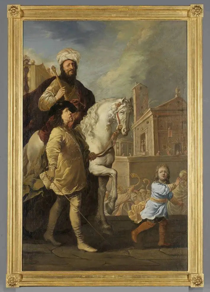 Triumph des Mardochai - Rembrandt