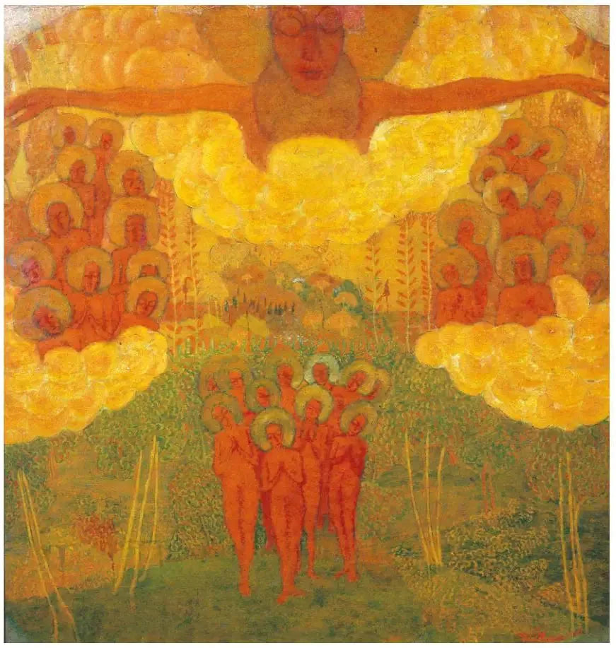 Triumph des Himmels - Kazimir Malevich