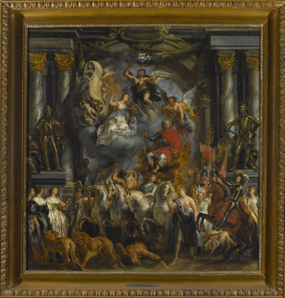 Triomphe du prince Frédéric-Henri d'Orange - Jacob Jordaens image 1 copie peinte à la main à l’huile