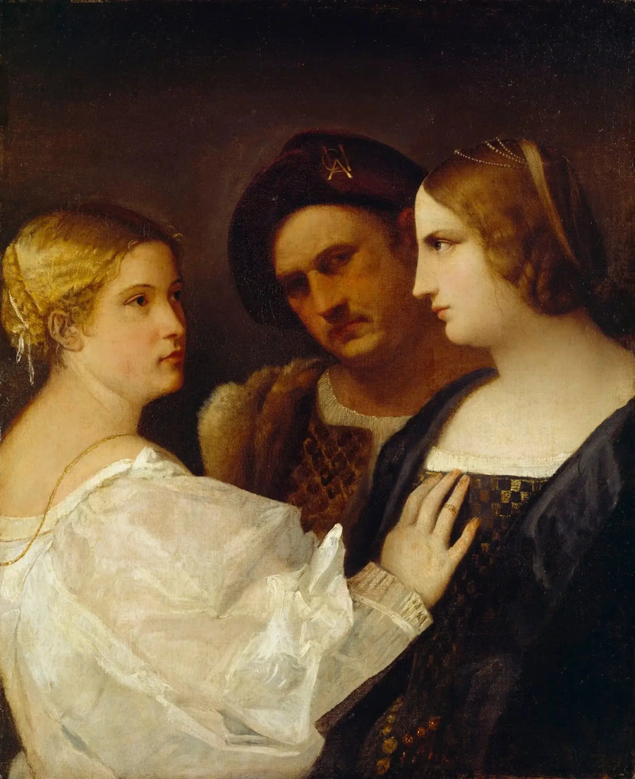 Dreifachporträt "Jalousie" - Titian