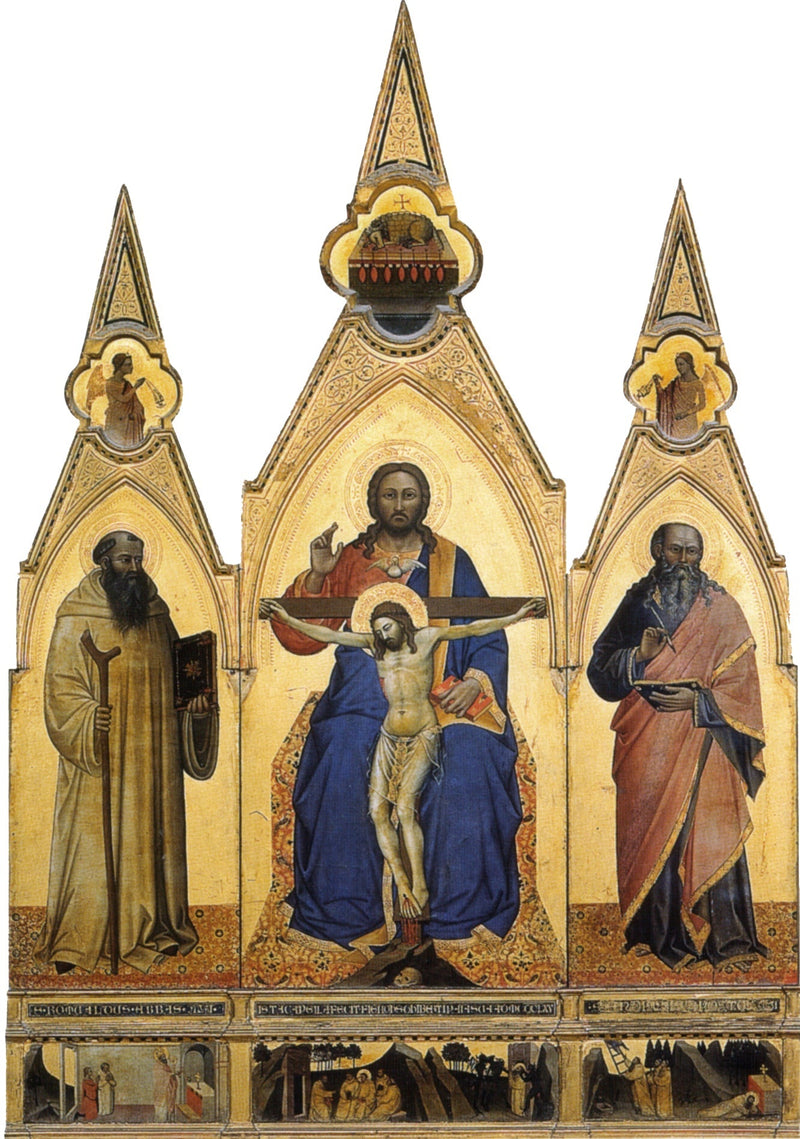 Triptychon am Thron der Gnade - Nardo di Cione