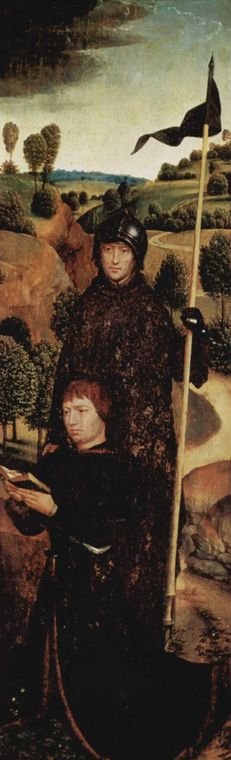 Triptychon von Jan Crabbe. Rechte Flügel - Hans Memling