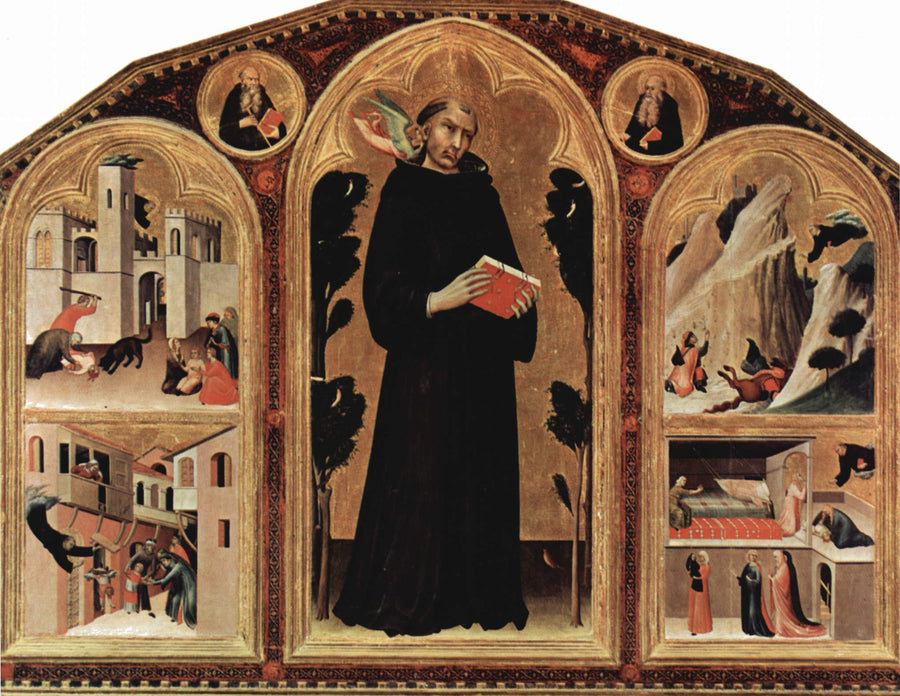 Triptychon von Sant'Agostino - Simone Martini