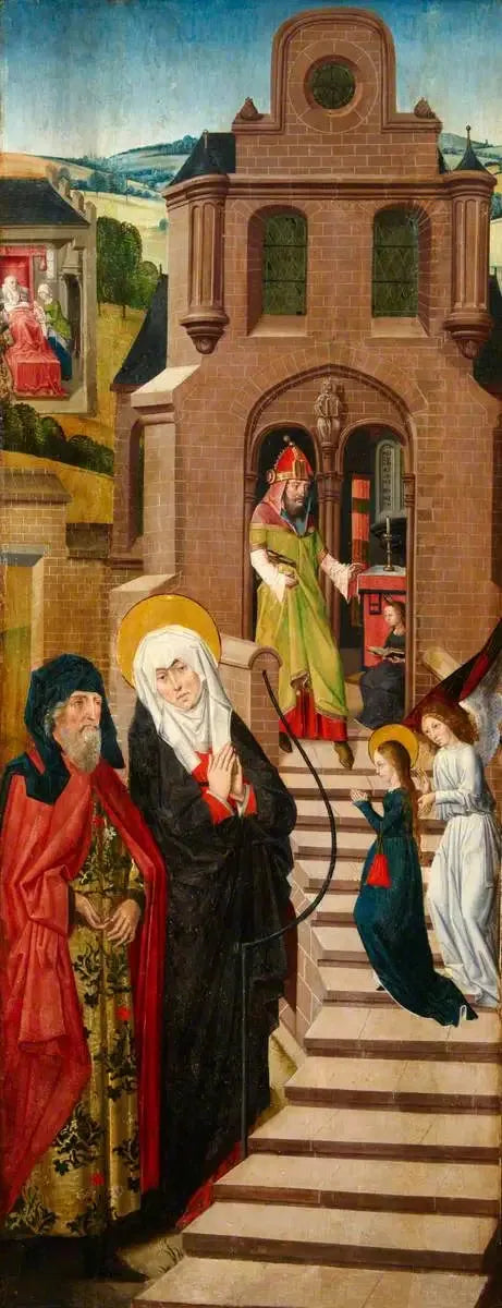 Weston-Triptychon (Triptychon, rechte Flügel, Innenseite) - Rogier van der Weyden