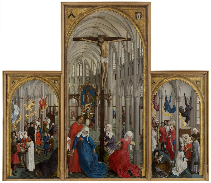 Triptychon der sieben Sakramente - Rogier van der Weyden