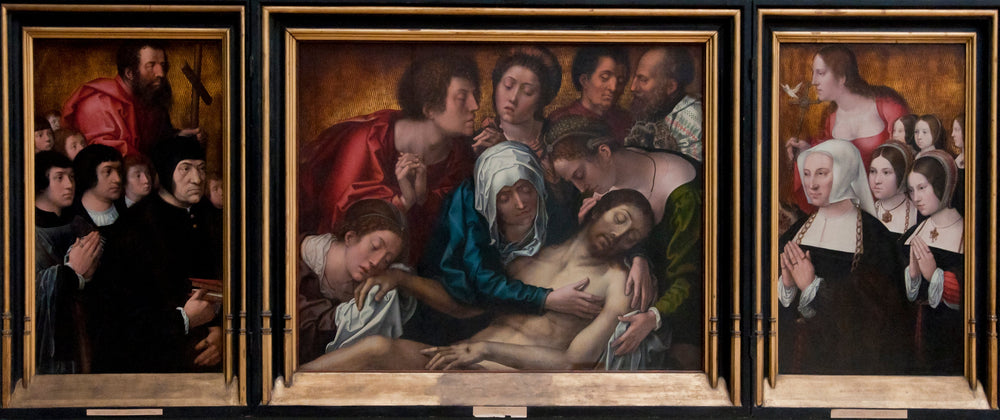 Triptyque Hanéton - Bernard van Orley image 1 reproduction artisanale de tableau