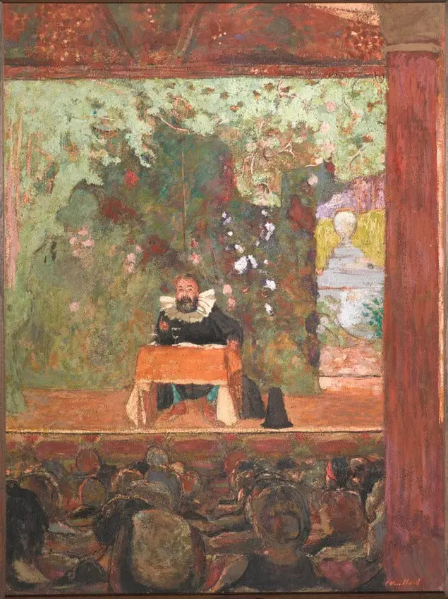 Tristan Bernard Redner - Édouard Vuillard
