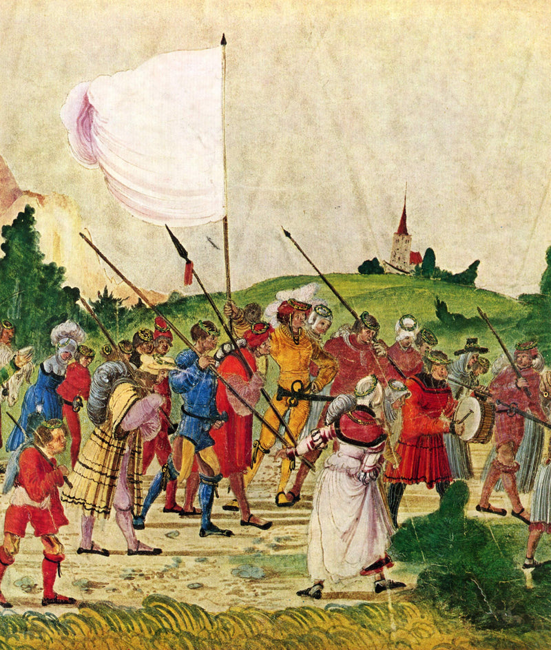 Triumphzug Kaiser Maximilians, Szene: Der Troß - Albrecht Altdorfer