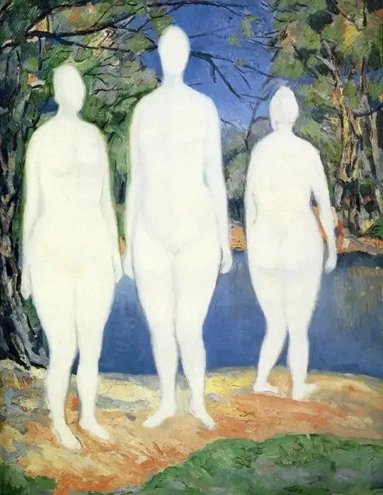 Drei Badende - Kazimir Malevich