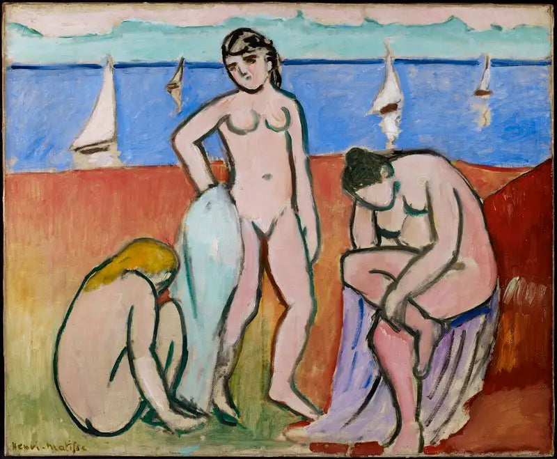 Drei Badende - Henri Matisse