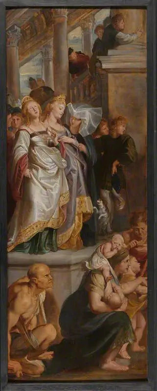 Drei Frauen Zeugen - Peter Paul Rubens