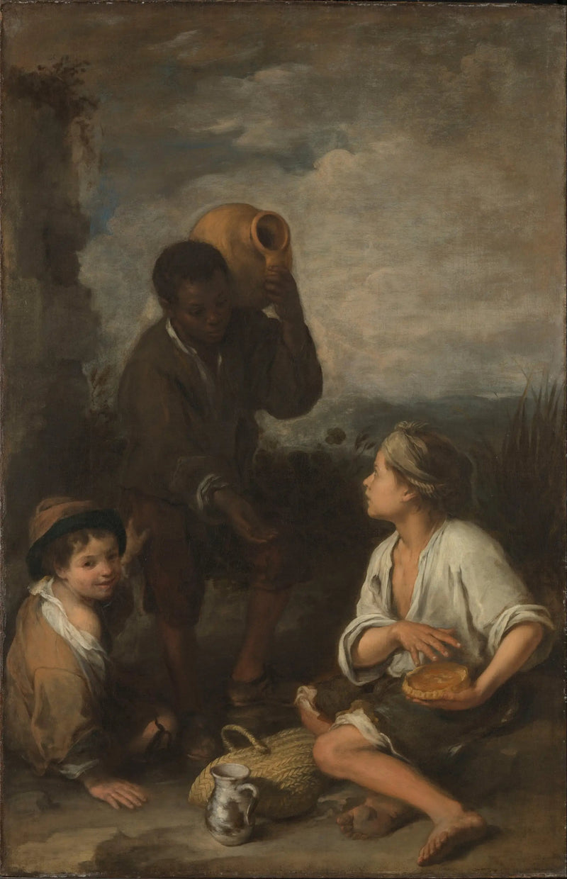 Drei Jungen - Bartolomé Esteban Murillo
