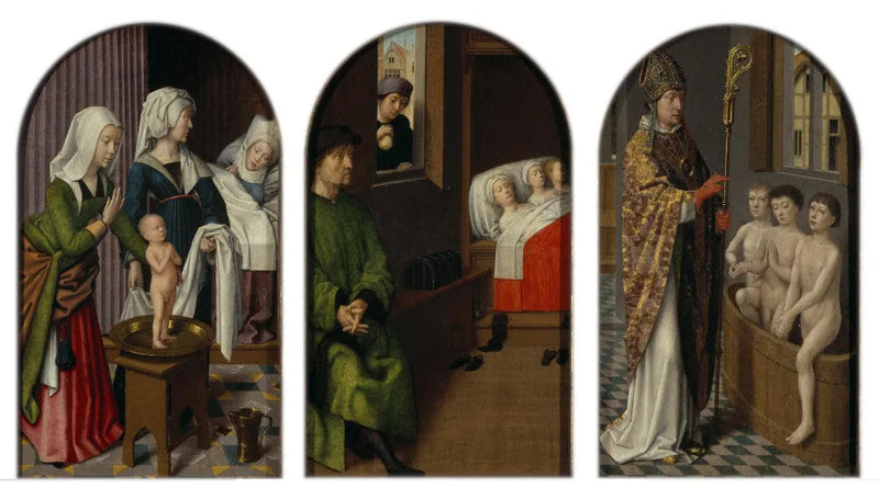 Drei Legenden des heiligen Nikolaus - Gérard David