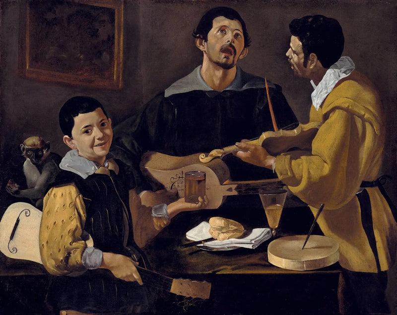 Drei Musiker - Diego Velázquez