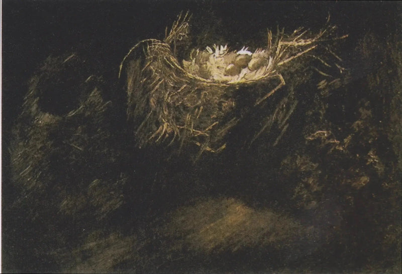 Stillleben mit drei Vogelnestern - Vincent van Gogh
