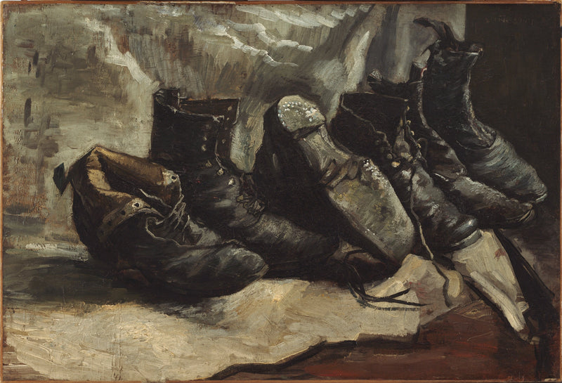Drei Paar Schuhe - Vincent van Gogh