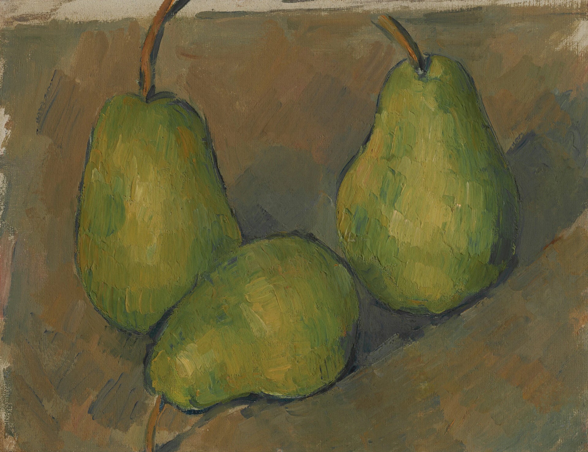 Trois poires - Paul Cezanne