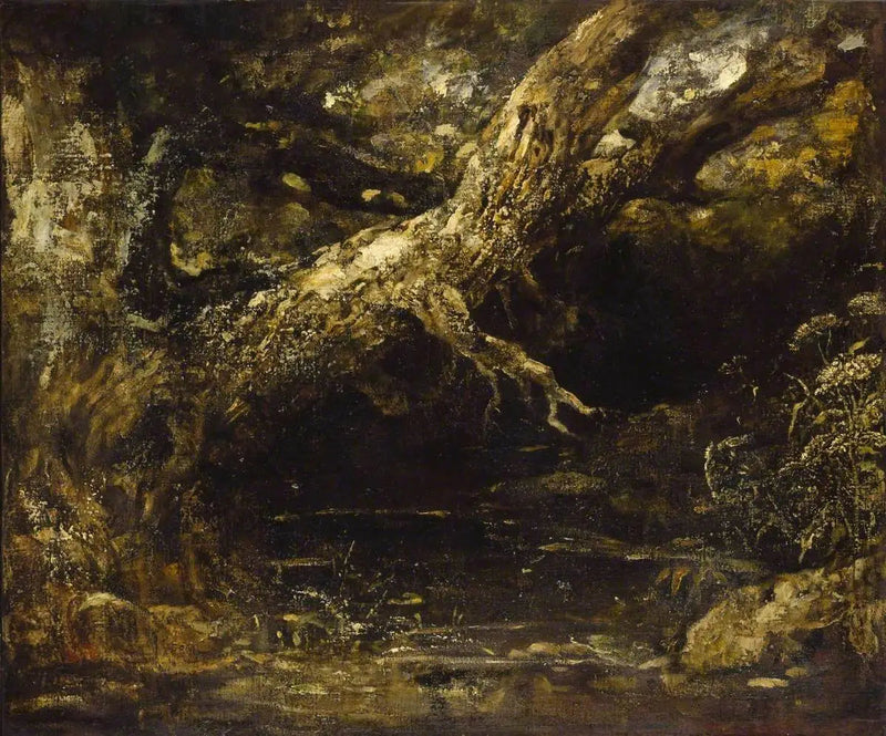 Tronc und untere Äste eines Baumes - John Constable