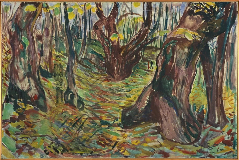 Raue Stämme - Edvard Munch