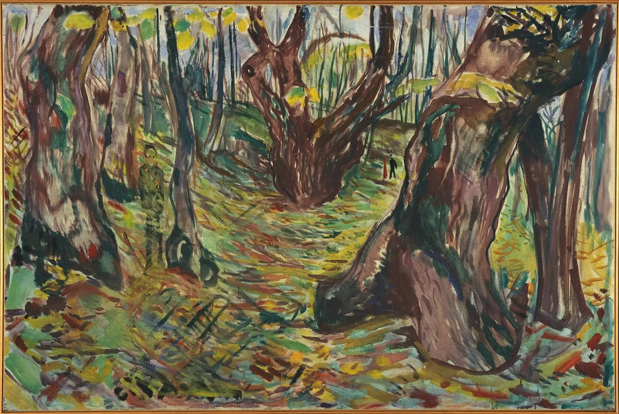 Raue Stämme - Edvard Munch