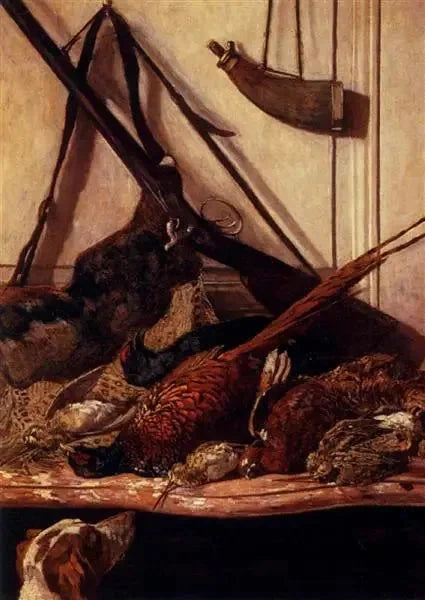 Trophée de chasse W10 par Claude Monet, 1862, musée Fabre